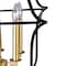 Cwi Lighting Tudor 5 Light Chandelier With Satin Gold & Black Finish 1223P16-5-602 - alternate 7